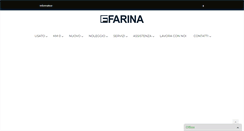 Desktop Screenshot of gruppofarina.com